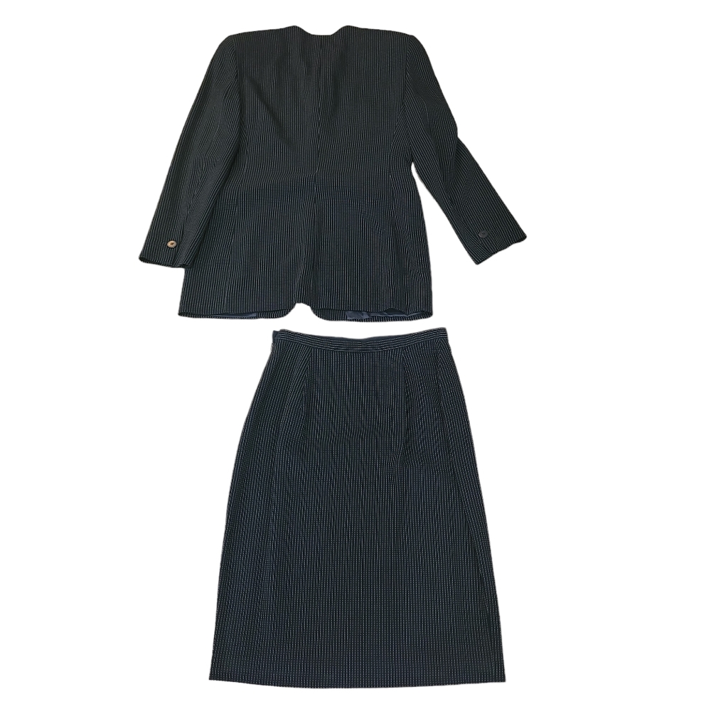Giorgio Armani VTG Skirt Suit Set Sz 12